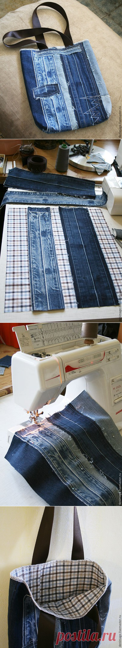 Новости
Шьем летнюю сумку из джинсовых поясов