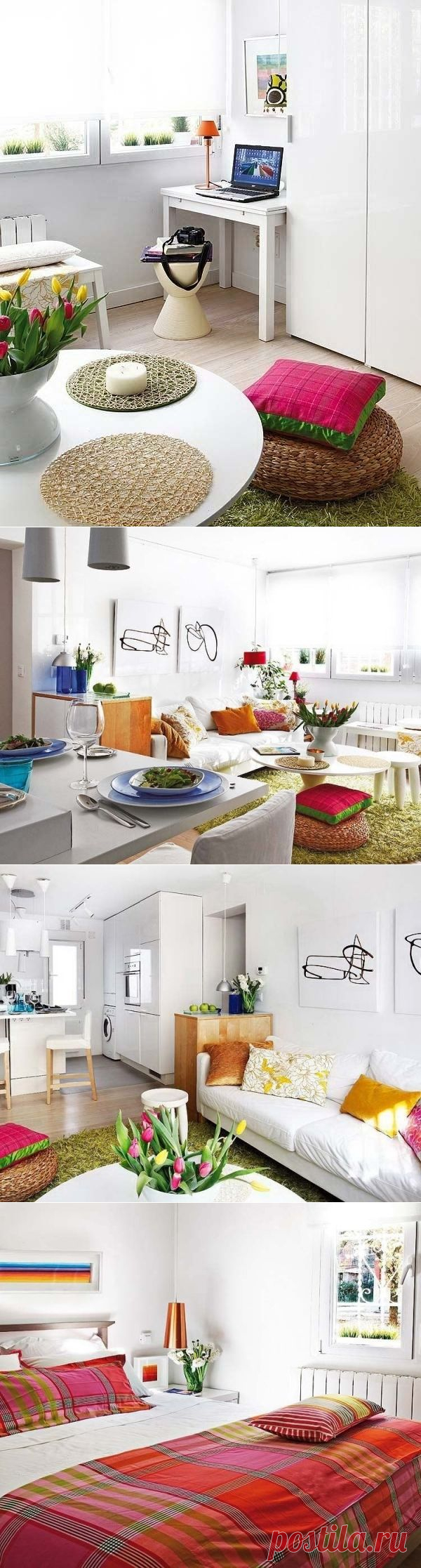 Идея дизайна квартиры площадью 35 кв.м. - Дизайн интерьеров | Идеи вашего дома | Lodgers