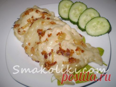 Вареники с капустой. Пошаговый рецепт с фото на Smakoliki.com