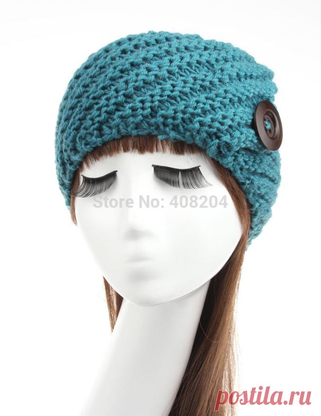 accessories tutorial Picture - More Detailed Picture about Free shipping 10pcs/ot big wood button knitted knit Crochet Winter Headband Ear Warmer Women's Fashion Hair Accessorie Picture in Hair Accessories from Fly Dragon Trade Company | Aliexpress.com | Alibaba Group