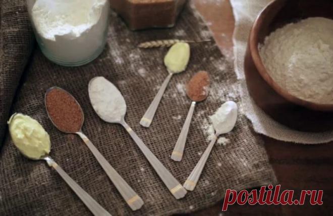 Мера продуктов в одной столовой ложке