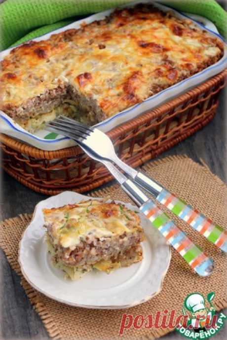 Рыба, запеченная под хлебом с гречкой - кулинарный рецепт