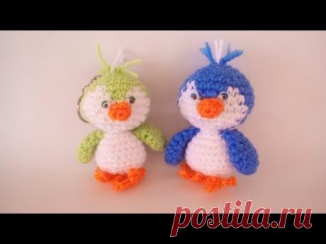 Uccellino Uncinetto - Amigurumi Tutorial - Bird Crochet - Pajarito - YouTube