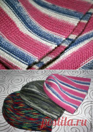 Боснийское вязание. Резинка 1х1 (крючок). Видео