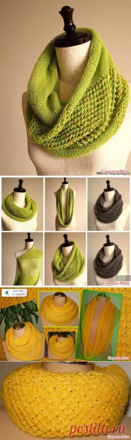 Снуд &quot;Jeweled Cowl&quot; by Sachiko Uemura - Вязание - Страна Мам