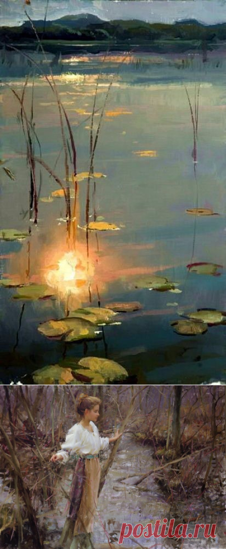 Творчество художника Daniel F Gerhartz из Америки