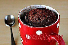 Шоколадный кекс в кружке.
Одноклассники