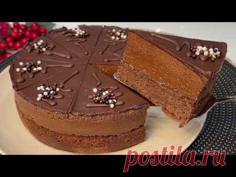 Лучший рождественский торт 🎄, который я когда-либо ела! Вы будете поражены! Быстрый и простой рецепт