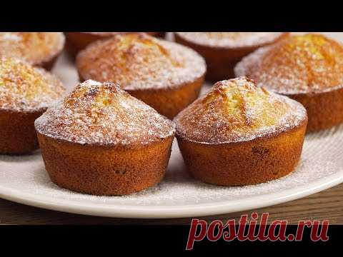 Необыкновенно вкусные манные кексы с орехами, изюмом и курагой. Рецепт от Всегда Вкусно!