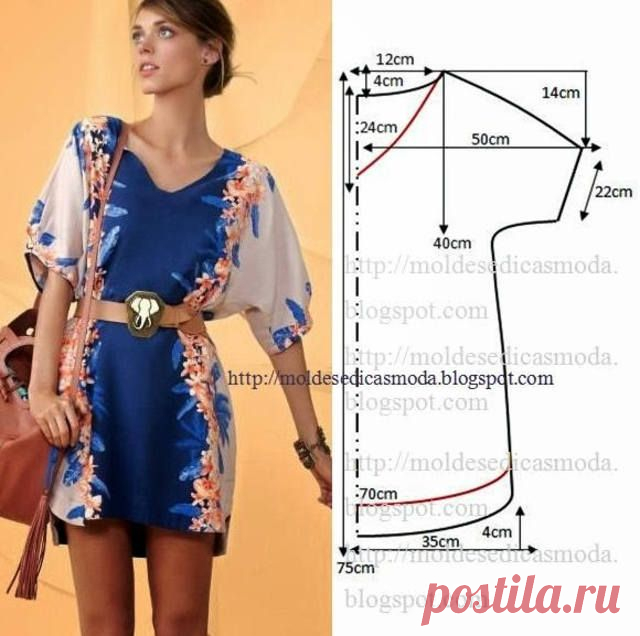 Моделирование интересных платьев и туник — Сделай сам, идеи для творчества - DIY Ideas