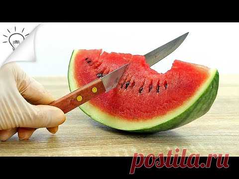 13 способов порезать арбуз