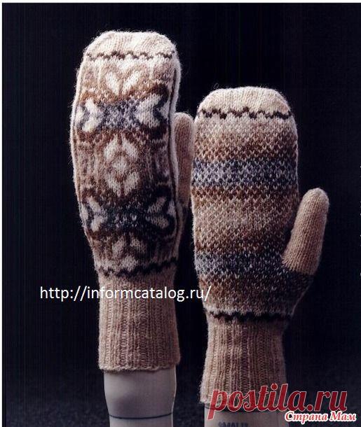 Книга узоров для варежек и перчаток - Вязание - Страна Мам