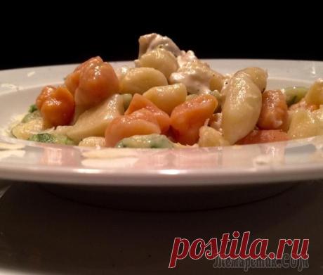 Трехцветные ньокки с потрясающим ореховым соусом