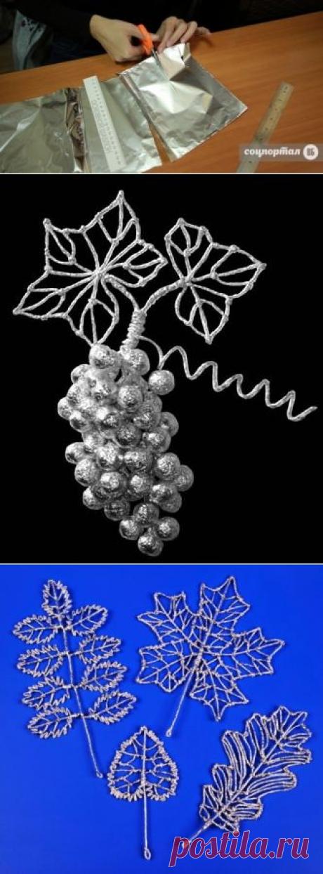 Новогодний фонарик из фольги / Новый год / Новогодний декор