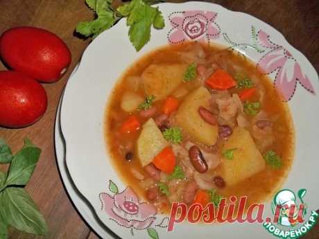 Суп овощной "Вкусный" Кулинарный рецепт