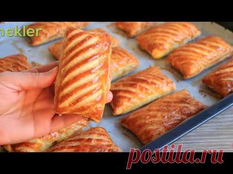 У ВАС ЕСТЬ КЕФИР?ДАЖЕ КРОШЕЧКИ НЕ ОСТАНЕТСЯ!ГОТОВИЛА ДЕТЯМ В ШКОЛУ!ВСЕ БЫЛИ В ВОСТОРГЕ СУПЕР СЛОЙКИ!