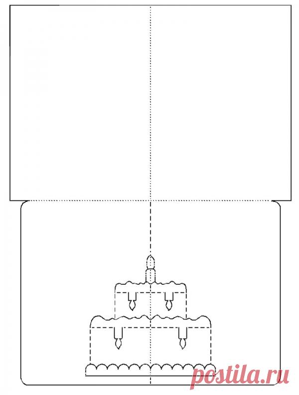 Делаем с детьми: объемные открытки своими руками по одной простой схеме | Крестик