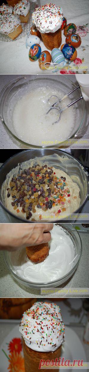 Кулич пасхальный - Кулинарные рецепты