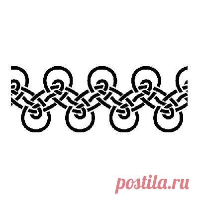 Браслет Кельтский зигзаг + рисунки узоров, орнаменты кельтских племён