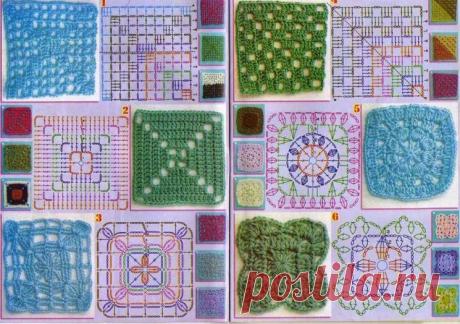 БАБУШКИН КВАДРАТ-ТАКОЙ ЗНАКОМЫЙ И РОДНОЙ. Что же можно связать с его помощью! (ИДЕИ ДЛЯ ВДОХНОВЕНИЯ) – Журнал Вдохновение Рукодельницы