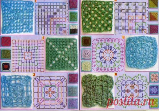 БАБУШКИН КВАДРАТ-ТАКОЙ ЗНАКОМЫЙ И РОДНОЙ. Что же можно связать с его помощью! (ИДЕИ ДЛЯ ВДОХНОВЕНИЯ) – Журнал Вдохновение Рукодельницы