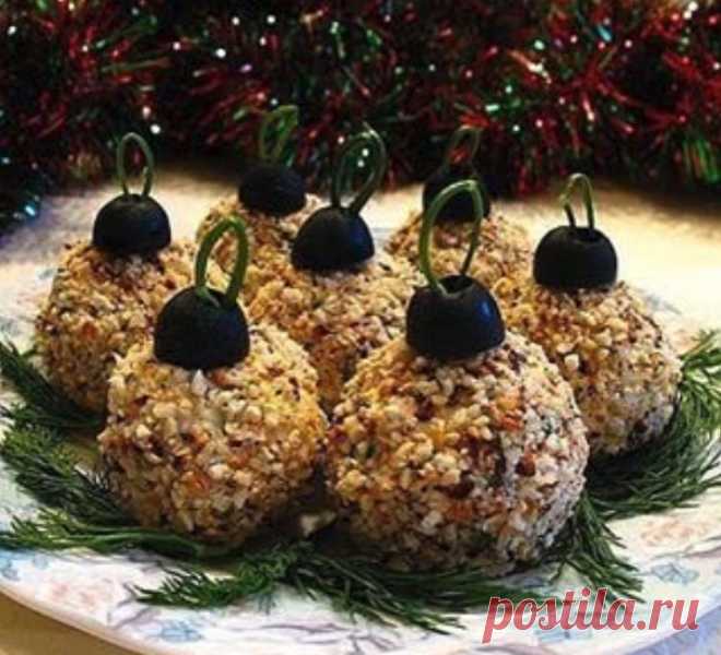 Ёлочные шары. Вкусно и просто