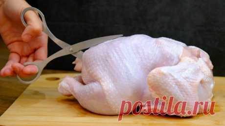 Вырезаем курице хребет – результат удивит всех своей сочностью, вкусом и ароматом