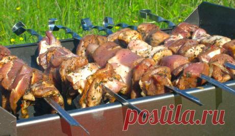 Маринад для шашлыка, рецепты маринада мяса