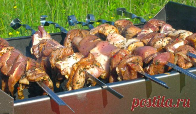 Маринад для шашлыка, рецепты маринада мяса
