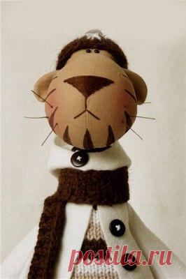 Выкройка тигра от Татьяны Коннэ