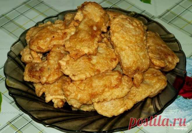 Морской язык в кляре - пошаговый кулинарный рецепт с фото на Повар.ру