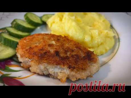 КОТЛЕТЫ! С КАРТОШКОЙ! 2 БЛЮДА  Как! ПРАВИЛЬНО ПРИГОТОВИТЬ РЕЦЕПТ!#food #cooking #еда #завтрак