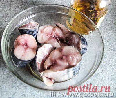 Соленая скумбрия (в тузлуке) . Фото-рецепт / Готовим.РУ