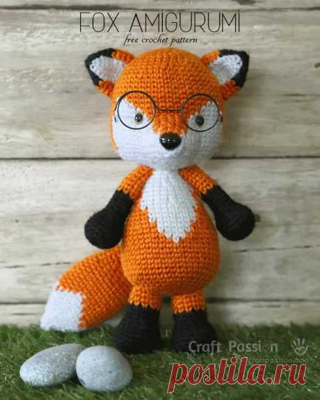Amigurumi Fox, Mr. Furu - Free Crochet Pattern | Craft Passion