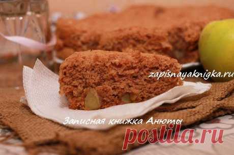 Яблочный пирог в мультиварке.