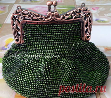 Мастер-класс по вязанию косметички из бисера - Crochet Modnoe Vyazanie
