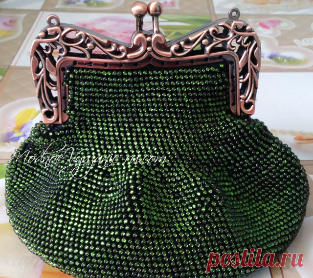 Мастер-класс по вязанию косметички из бисера - Crochet Modnoe Vyazanie