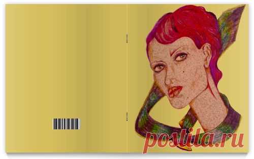 Тетрадь на скрепке "Девушка в галстуке." от Printissimo - Printio