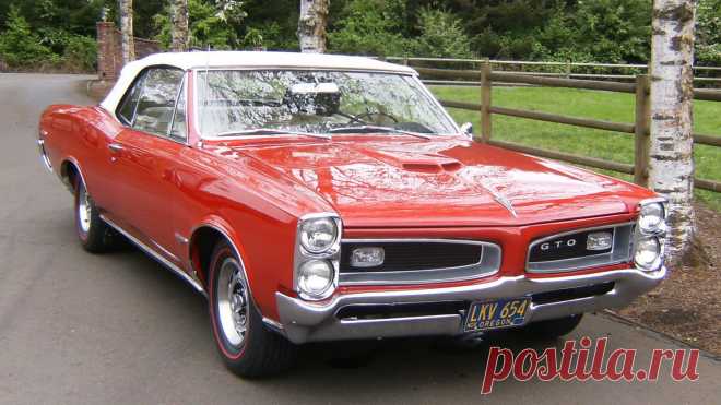 1966 Pontiac GTO кабрио / S103 / Портленд 2018