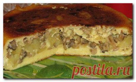 Пирог с картошкой в мультиварке - пошаговый рецепт | Мультиварик.Ру