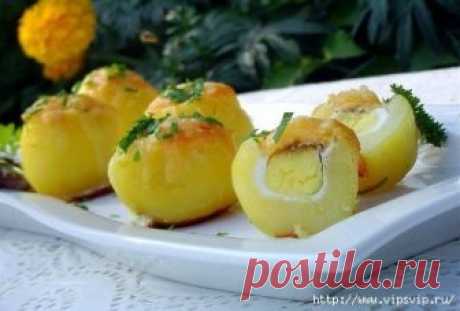 Запеченный картофель Сюрприз