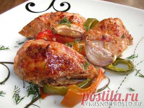 Курица в кефире - пошаговый рецепт с фото | И вкусно и просто
