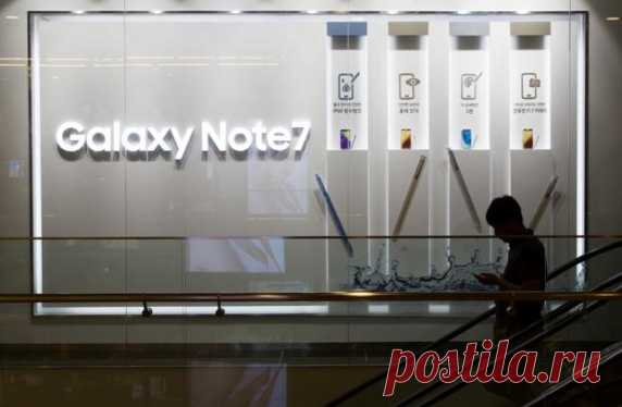 Samsung возобновит продажи Galaxy Note 7 с 28 сентября