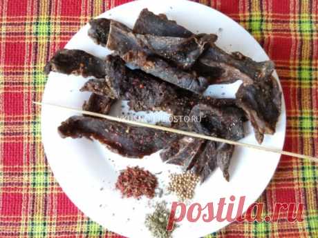 Вяленое мясо (билтонг)