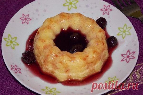 Творожно-яблочный пудинг в духовке | CityWomanCafe.com