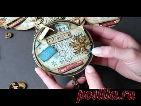 отпечатки (OTPECHATKI.COM.UA): Календарь в жестяной банке ( calendar in tin )