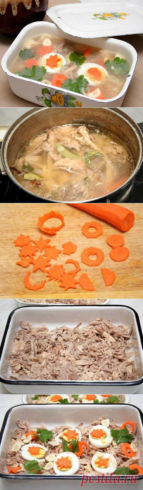 Куриный холодец