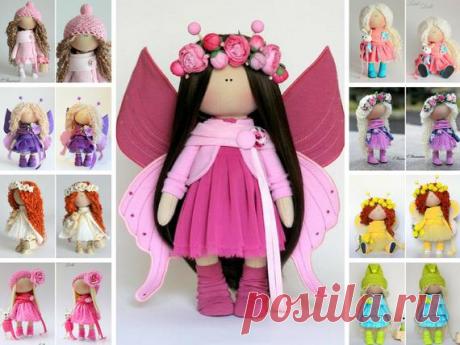 Butterfly doll Handmade doll Muñecas Bambole Puppen Tilda doll | Etsy Butterfly doll Handmade doll Muñecas Bambole Puppen Tilda doll Pink doll Cloth doll Textile doll Rag doll Fabric doll Nursery doll by Olga P __________________________________________________________________________________________  Hello, dear visitors!  This is handmade fabric doll created by