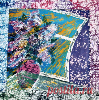 Бурова Ольга. Галерея. Батик.