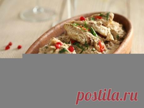 Нежная рыбка под соусом «Бажи»